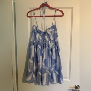 Abercrombie Blue & White Dress